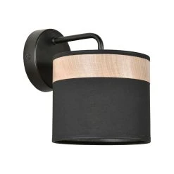 Corep Applique En Métal Et Coton H17cm Noir - Raito -SEMA DESIGN Boutique 1be5c 622524 frn07 web