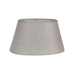 Côté Table Abat-jour Ovale En Lin Et Polyester