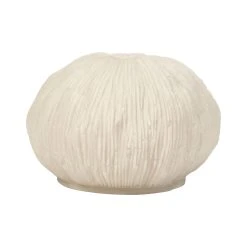 Côté Table Lampe Led Sphère Egee Blanc En Résine