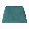 Côté Table Abat-jour Rectangle Bleu Canard En Velours Polyester -SEMA DESIGN Boutique 34498 DEB WEB