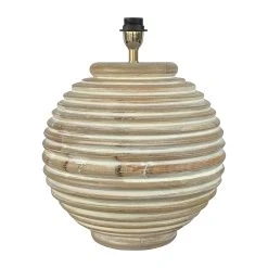 Côté Table Pied Lampe Epictete Blanc D36