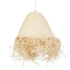 Côté Table Suspension En Feuille De Palmier H60cm Naturel - Palmeraie