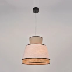 Market Set Suspension En Lin Lavé Et Cannage H37.5cm Nude - Singapour 9 Market Set Suspension En Lin Lavé Et Cannage H37.5cm Nude - Singapour -SEMA DESIGN Boutique 48531 623123 frn02 web