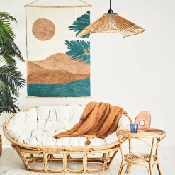 SEMA DESIGN Suspension En Corde De Papaier D63cm Naturel - Calyp -SEMA DESIGN Boutique 58b51 suspension avec corde de papier