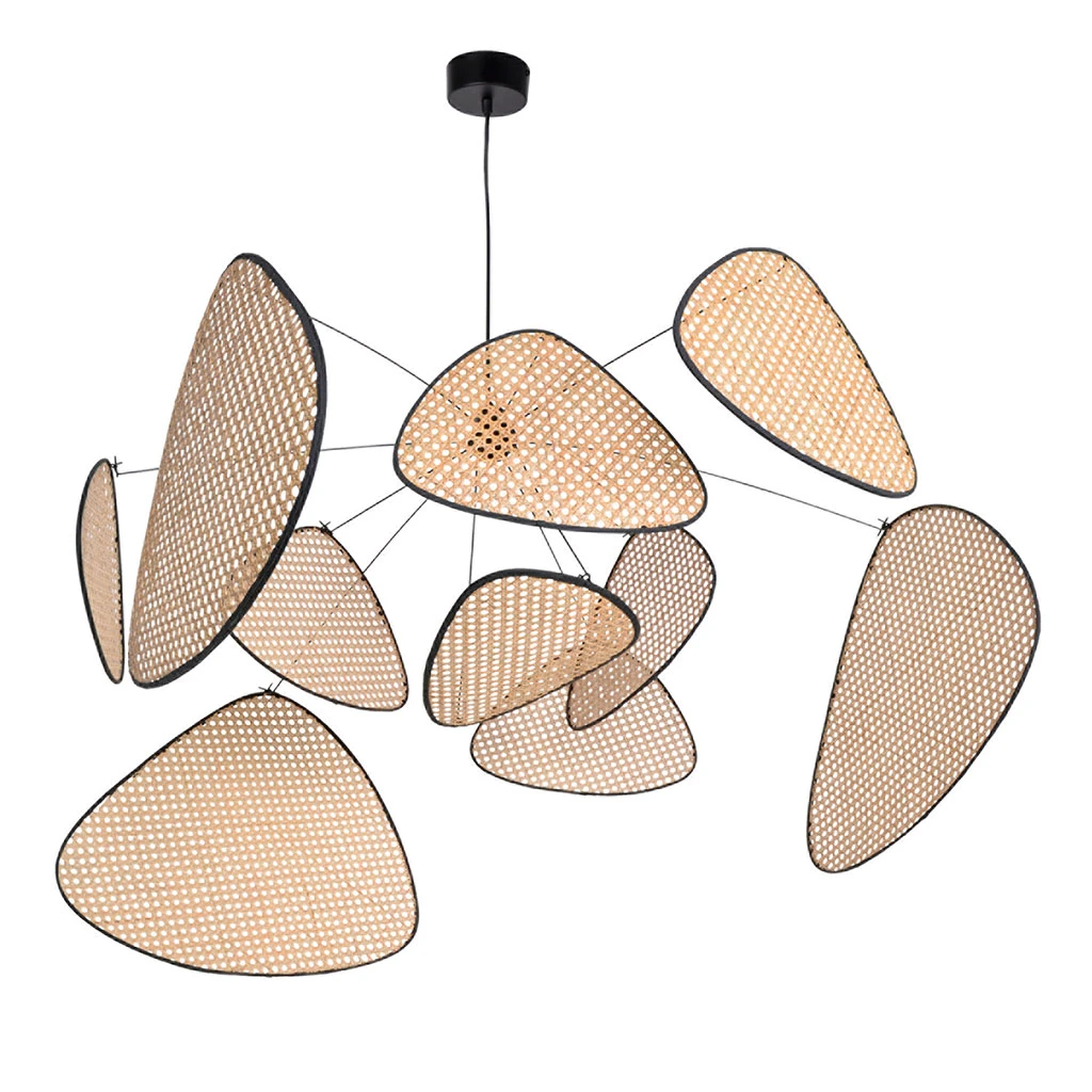 Market Set Suspension En Cannage D110xh45cm Naturel - Screen 3 Market Set Suspension En Cannage D110xh45cm Naturel - Screen