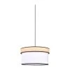 Corep Suspension En Raphia Et Coton D38cm Blanc - Cylindre -SEMA DESIGN Boutique 606622 FRN01 WEB