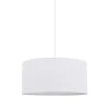 Corep Suspension En Lin Lavé D38cm Blanc - Cylindre