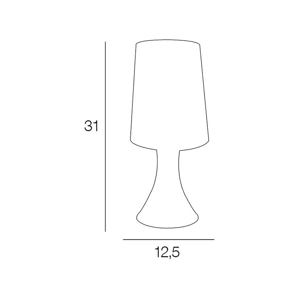 Corep Lampe En Métal Sytsème Touch Coloris Alu Brossé 5 Corep Lampe En Métal Sytsème Touch Coloris Alu Brossé – Image 3