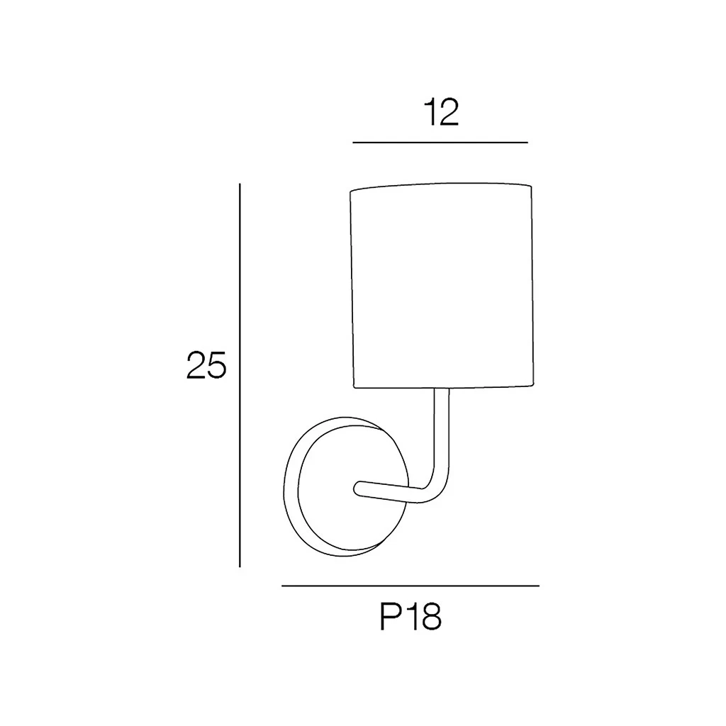 Corep Applique Base Ronde En Métal Peint Noir 8 Corep Applique Base Ronde En Métal Peint Noir – Image 6