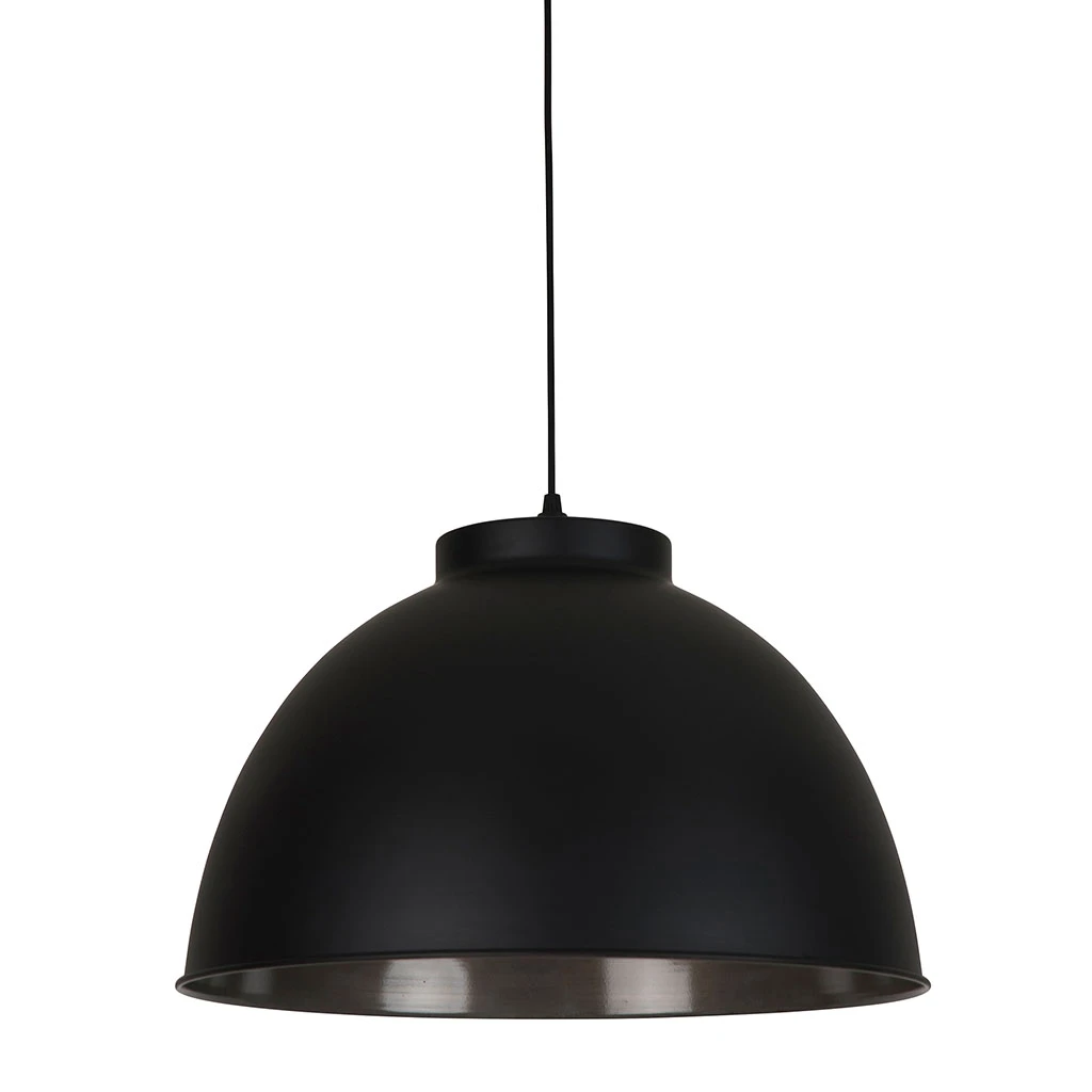 Corep Suspension Dôme En Métal D45cm Noir Mat - Dock 3 Corep Suspension Dôme En Métal D45cm Noir Mat - Dock