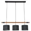 Corep Suspension 3 Lumieres Metal Et Bois H97cm Noir - Bogart 2 Corep Suspension 3 Lumieres Metal Et Bois H97cm Noir - Bogart -SEMA DESIGN Boutique 613462 FRN01 WEB