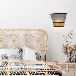 Corep Applique En Cannage H20cm Petrole - Pennsy -SEMA DESIGN Boutique 613486 FRN05 WEB