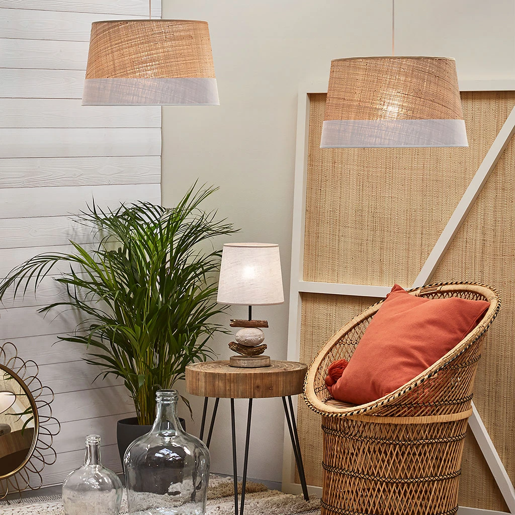 Corep Suspension En Coton Et Raphia D38cm Blanc - Faa Marina 8 Corep Suspension En Coton Et Raphia D38cm Blanc - Faa Marina – Image 6