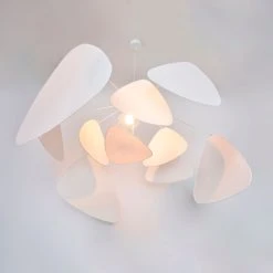 Market Set Suspension En Métal Et Papier D110cm Blanc - Screen Murano 11 Market Set Suspension En Métal Et Papier D110cm Blanc - Screen Murano -SEMA DESIGN Boutique 620334 FRN02 WEB