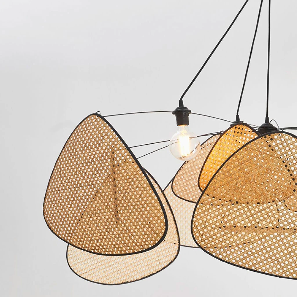 Market Set Suspension Screen Cannage Naturel (d150xh90cm) 7 Market Set Suspension Screen Cannage Naturel (d150xh90cm) – Image 5