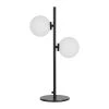 Opjet Lampe En Métal 2 Globes En Verre H53cm Noir - Edmond -SEMA DESIGN Boutique 621998 DEB WEB