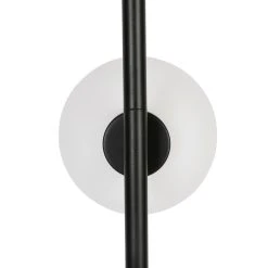 Opjet Lampe En Métal 2 Globes En Verre H53cm Noir - Edmond -SEMA DESIGN Boutique 621998 DET04 WEB