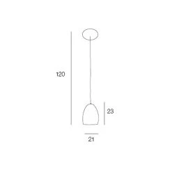 Corep Suspension En Métal Tressé H23cm Noir Mat - Spiral -SEMA DESIGN Boutique 622516 FRN03 WEB