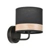 Corep Applique En Métal Et Coton H17cm Noir - Raito -SEMA DESIGN Boutique 622523 FRN01 WEB
