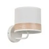 Corep Applique En Métal Et Coton H17cm Blanc - Raito -SEMA DESIGN Boutique 622524 FRN01 WEB