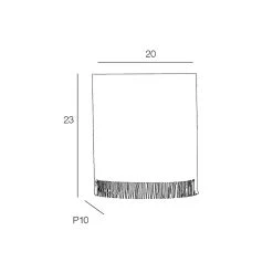 Corep Applique En Metal Et Raphia H23cm Naturel - Ibiza 12 Corep Applique En Metal Et Raphia H23cm Naturel - Ibiza -SEMA DESIGN Boutique 622529 FRN03 WEB