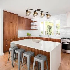 Corep Spot 4 Lumières En Metal H18cm Mat Noir - Iris 10 Corep Spot 4 Lumières En Metal H18cm Mat Noir - Iris -SEMA DESIGN Boutique 622560 FRN04 WEB