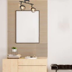 Corep Spot 2 Lumières En Métal H16cm Mat Noir - Kento -SEMA DESIGN Boutique 622566 FRN04 WEB