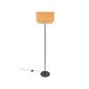 Corep Lampadaire En Metal Et Velours H160cm Moutarde - Boheme -SEMA DESIGN Boutique 622573 FRN01 WEB