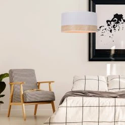 Corep Suspension En Coton D38cm Blanc - Raito -SEMA DESIGN Boutique 622578 FRN04 WEB