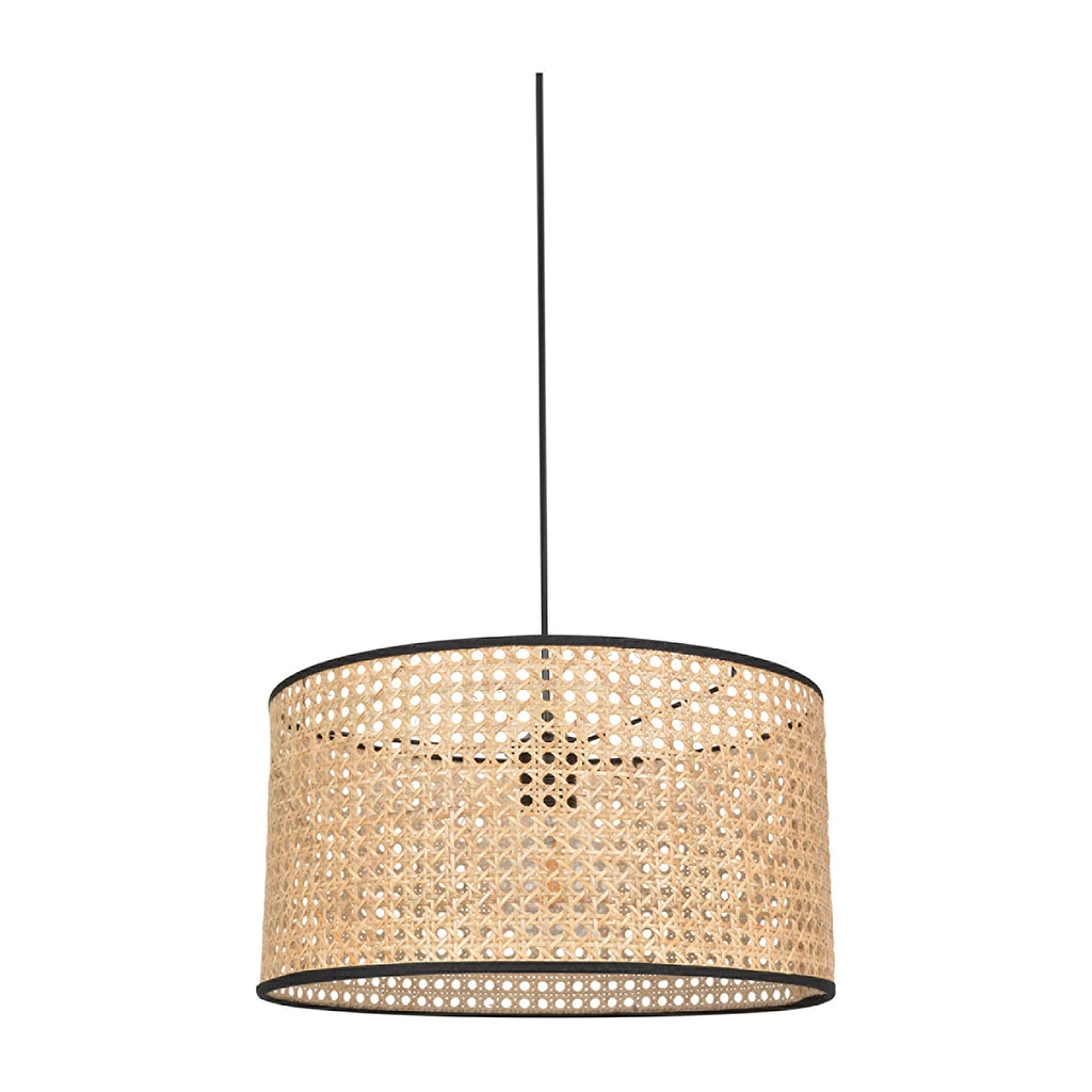 Corep Suspension En Cannage D38cm Naturel - Cylindre 3 Corep Suspension En Cannage D38cm Naturel - Cylindre