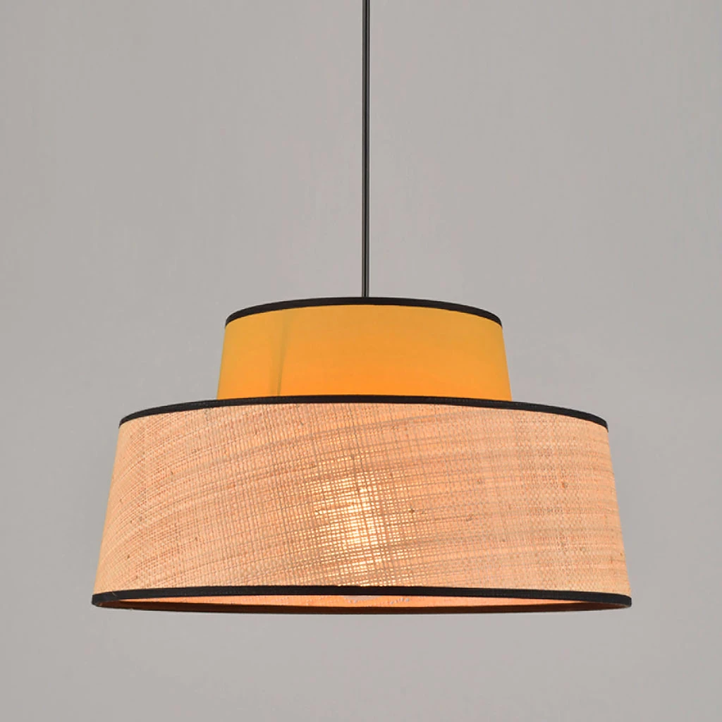 Corep Suspension En Coton Et Raphia D38cm Moutarde - Mallorca 5 Corep Suspension En Coton Et Raphia D38cm Moutarde - Mallorca – Image 3