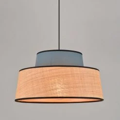 Corep Suspension En Coton Et Raphia D38cm Pétrole - Mallorca 10 Corep Suspension En Coton Et Raphia D38cm Pétrole - Mallorca -SEMA DESIGN Boutique 622591 FRN02 WEB