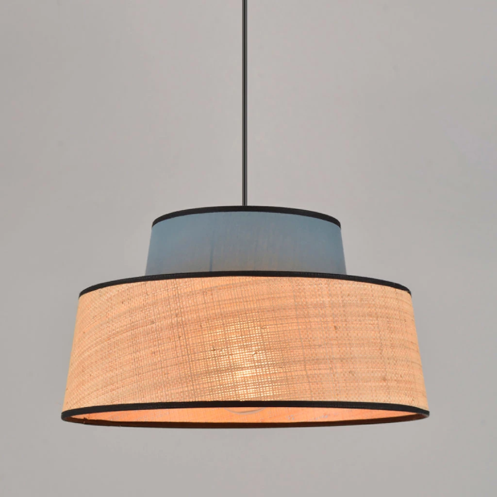 Corep Suspension En Coton Et Raphia D38cm Pétrole - Mallorca 5 Corep Suspension En Coton Et Raphia D38cm Pétrole - Mallorca – Image 3