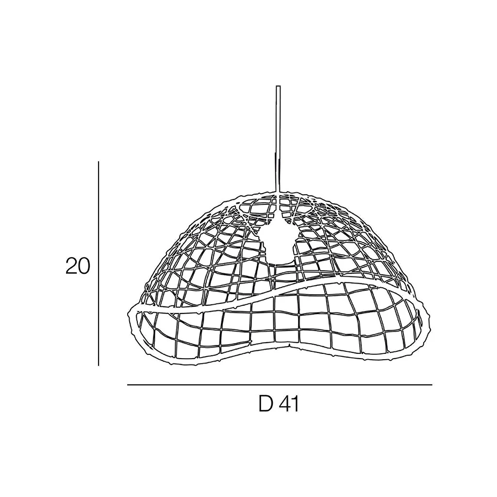 Corep Suspension En Métal Et Bambou D41cm Anthracite - Lanka 5 Corep Suspension En Métal Et Bambou D41cm Anthracite - Lanka – Image 3