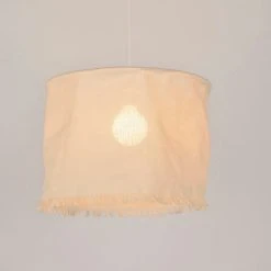 Corep Suspension En Lin D38cm Moka - Linen -SEMA DESIGN Boutique 622609 FRN02 WEB