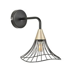 Corep Applique En Metal H27cm Mat Noir - Lizzie -SEMA DESIGN Boutique 622617 FRN05 WEB