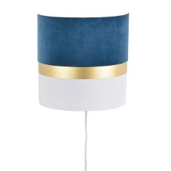 Corep Applique En Coton Et Velours H20cm Marine - Velvet -SEMA DESIGN Boutique 622619 FRN05 WEB