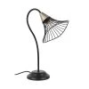 Corep Lampe En Métal Et Laiton H42cm Noir - Lizzie -SEMA DESIGN Boutique 622629 FRN01 WEB