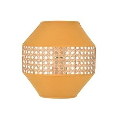 Corep Applique En Coton Et Cannage H21cm Moutarde - Jarawa