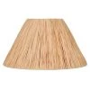 Corep Abat-jour Conique En Raphia Naturel D30cm -SEMA DESIGN Boutique 622668 FRN01 WEB