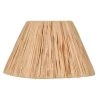 Corep Abat-jour Conique En Raphia Naturel D22cm -SEMA DESIGN Boutique 622670 FRN01 WEB