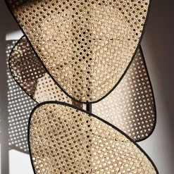 Market Set Lampadaire En Métal Et Cannage H179cm Naturel - Screen -SEMA DESIGN Boutique 623094 FRN06 WEB