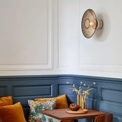 Market Set Applique En Lin Lavé Et Cannage H40cm Nude - Singapour -SEMA DESIGN Boutique 623125 FRN04 WEB