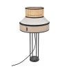 Market Set Lampe En Lin Lave Et Cannage H59cm Nude - Singapour -SEMA DESIGN Boutique 623127 FRN01 WEB