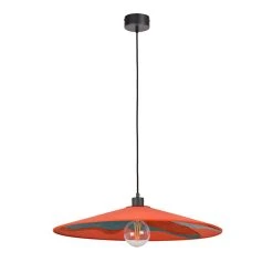 Market Set Suspension En Métal, Velour Et Lin D60cm Camelia - Sonia Laudet Malachite