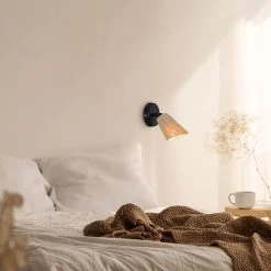 Corep Spot 1 Lumière En Raphia H16.5cm Naturel - Playa -SEMA DESIGN Boutique 631520 FRN03 WEB