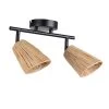 Corep Spot 2 Lumières En Raphia L26.5cm Naturel - Playa 2 Corep Spot 2 Lumières En Raphia L26.5cm Naturel - Playa -SEMA DESIGN Boutique 631521 FRN01 WEB