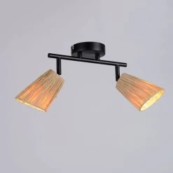 Corep Spot 2 Lumières En Raphia L26.5cm Naturel - Playa 7 Corep Spot 2 Lumières En Raphia L26.5cm Naturel - Playa -SEMA DESIGN Boutique 631521 FRN02 WEB