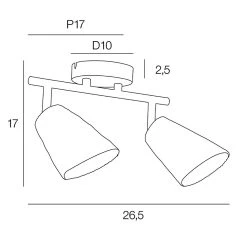 Corep Spot 2 Lumières En Raphia L26.5cm Naturel - Playa 9 Corep Spot 2 Lumières En Raphia L26.5cm Naturel - Playa -SEMA DESIGN Boutique 631521 FRN04 WEB