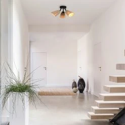 Corep Spot 3 Lumières En Raphia D26cm Naturel - Playa 8 Corep Spot 3 Lumières En Raphia D26cm Naturel - Playa -SEMA DESIGN Boutique 631522 FRN03 WEB